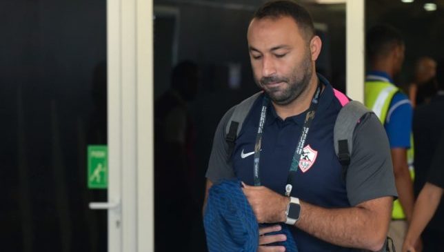 أحمد عبد الرؤوف يحفز لاعبي الزمالك قبل مواجهة كايزر تشيفز في الكونفيدرالية