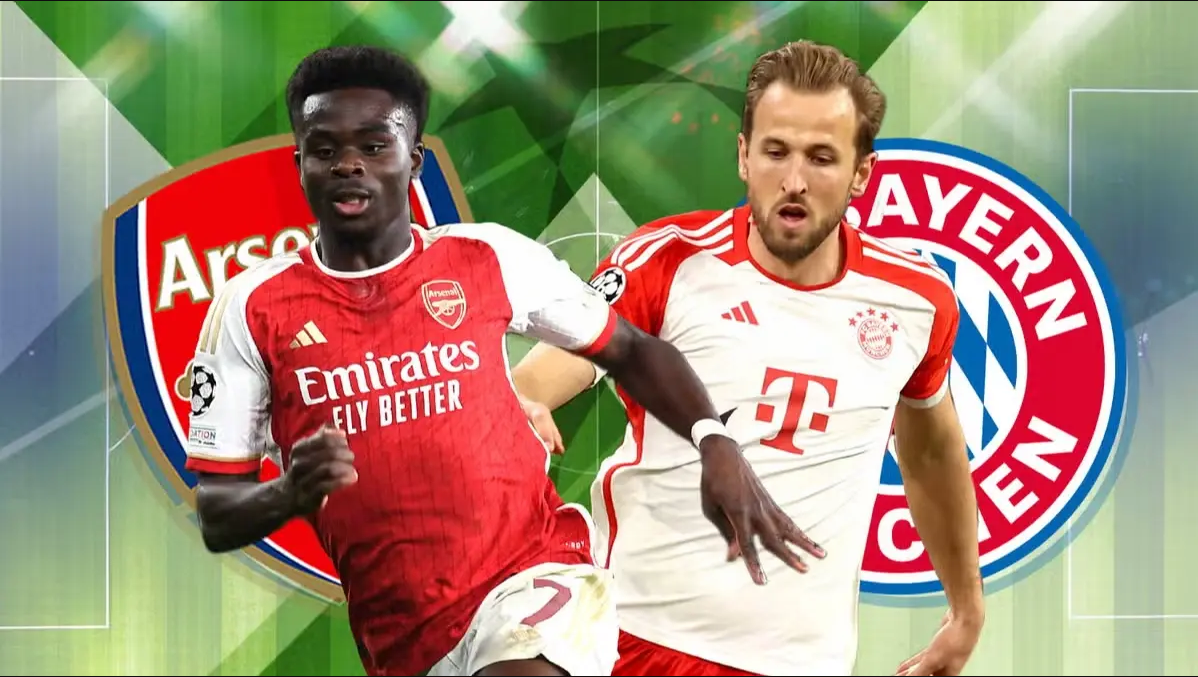 آرسنال يلتقي بايرن ميونخ في قمة دوري أبطال أوروبا