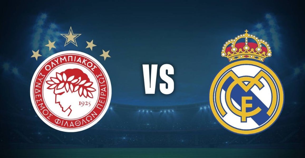 شيكينهو يمنح اوليمبياكوس تقدما مبكرا على ريال مدريد في دوري الابطال