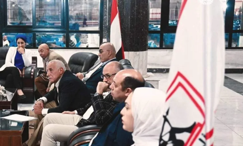 مجلس الزمالك يبحث حلول الازمة المالية ويستأنف الاستعداد لكاس عاصمة مصر