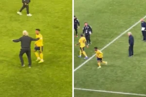 تصرف مثير للجدل من غريب بعد مواجهة القادسية يشعل الانتقادات