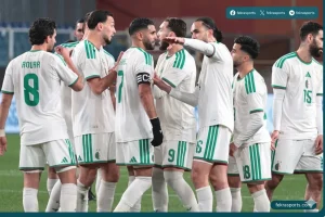 اكتسح المنتخب الجزائري