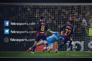 برشلونة يكتسح نيوكاسل