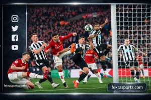 مانشستر يونايتد يواجه نيوكاسل في قمة الجولة 29 من الدوري الإنجليزي